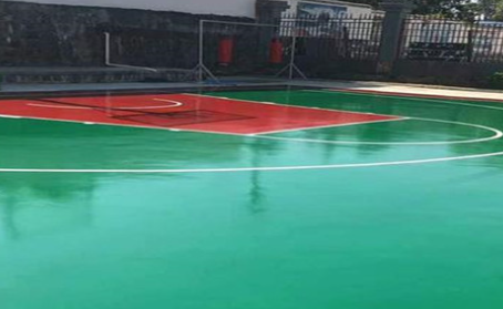 铜仁篮球场翻新地面